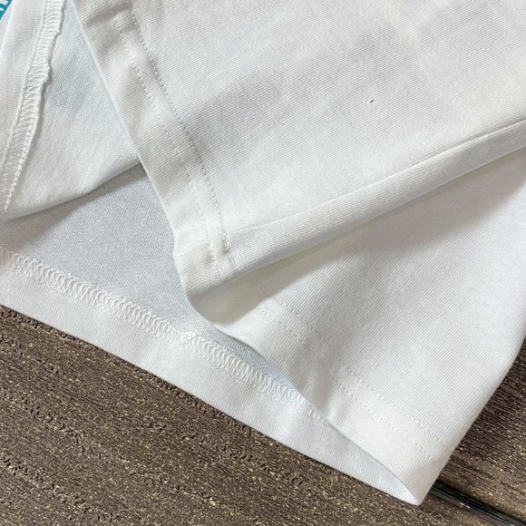 We11 Done Colorful Large Letter Logo Print T Shirt in White - Picture 7 of 11